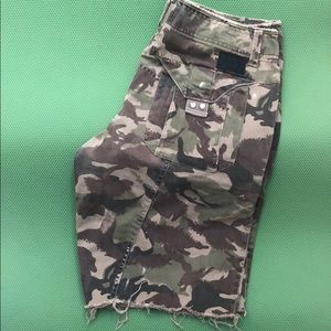 Armani Exchange Camo Shorts